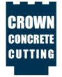 crown concrete cutting logo